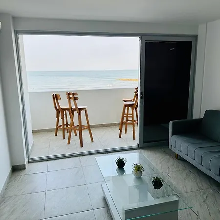 Espectacular Ocean View, De Dos Cuartos, Con Vista Al Mar, En De Indias Cartagena