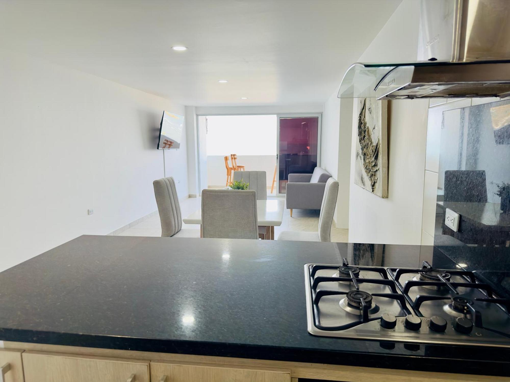 Espectacular Ocean View, De Dos Cuartos, Con Vista Al Mar, En De Indias